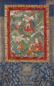 Arhats Rahula, Cudapanthaka y Pindola de Unbekannt Unbekannt